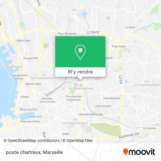 poste chartreux plan