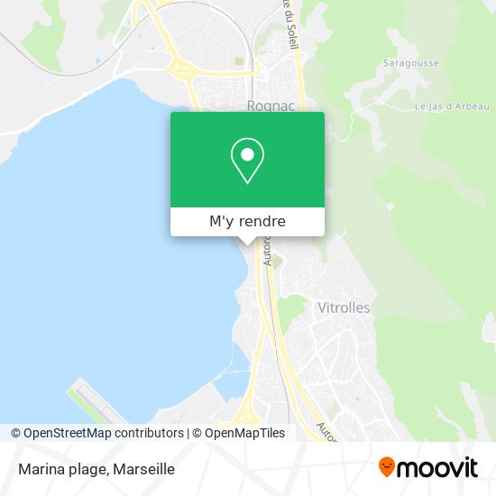 Marina plage plan