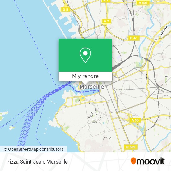 Pizza Saint Jean plan