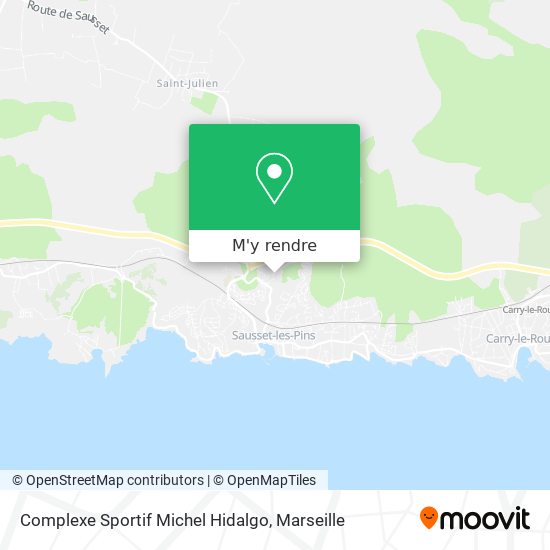 Complexe Sportif Michel Hidalgo plan