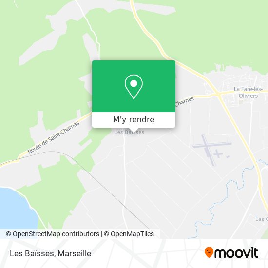 Les Baïsses plan