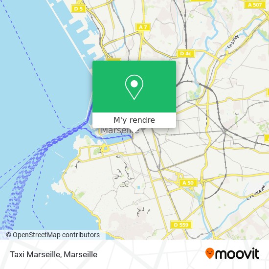 Taxi Marseille plan