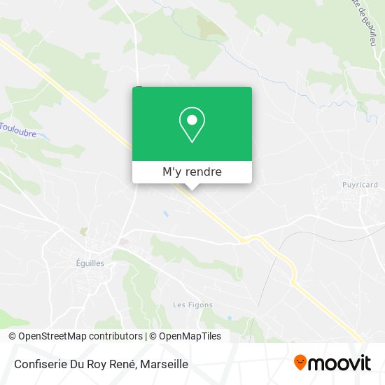 Confiserie Du Roy René plan