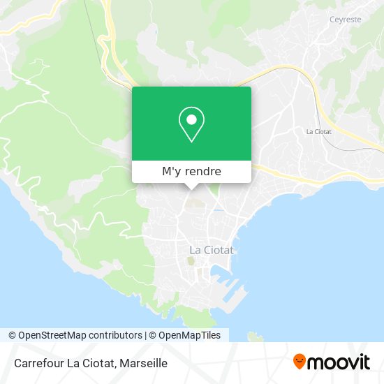 Carrefour La Ciotat plan