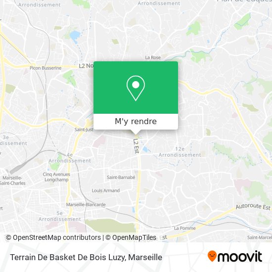 Terrain De Basket De Bois Luzy plan