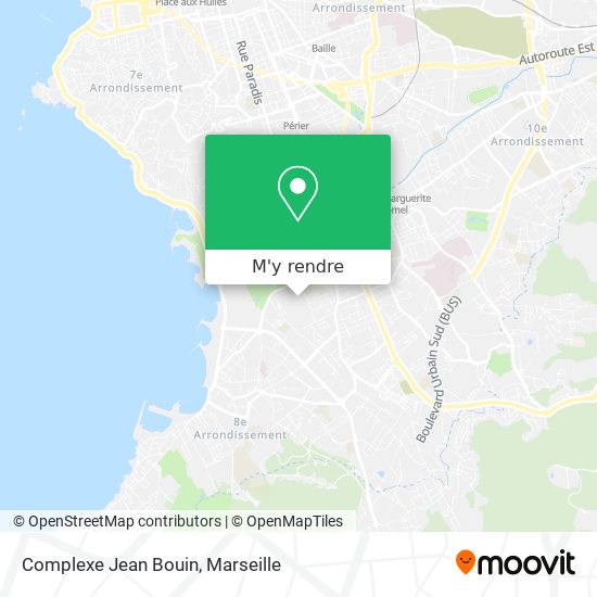 Complexe Jean Bouin plan