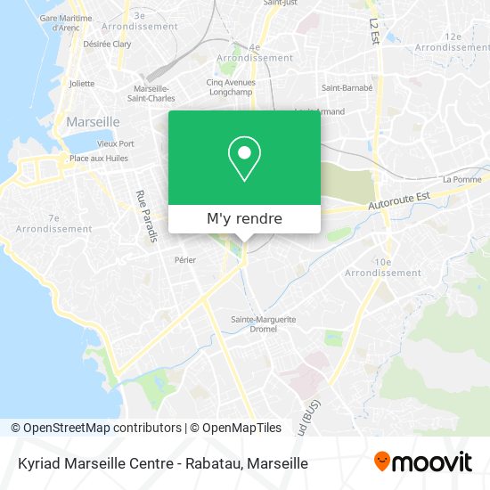 Kyriad Marseille Centre - Rabatau plan