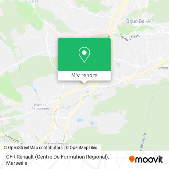 CFR Renault (Centre De Formation Régional) plan