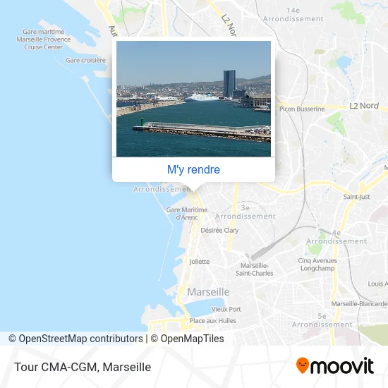 Tour CMA-CGM plan
