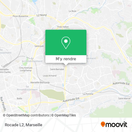 Rocade L2 plan