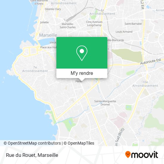 Rue du Rouet plan