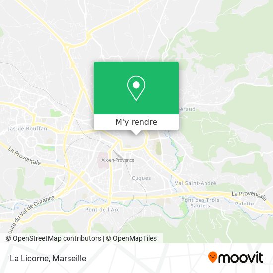 La Licorne plan