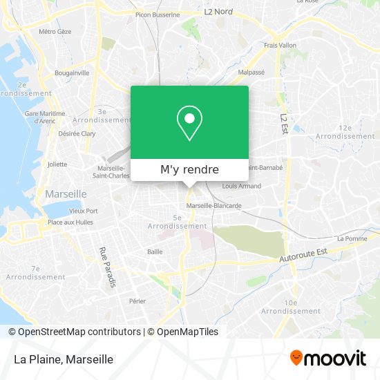 La Plaine plan