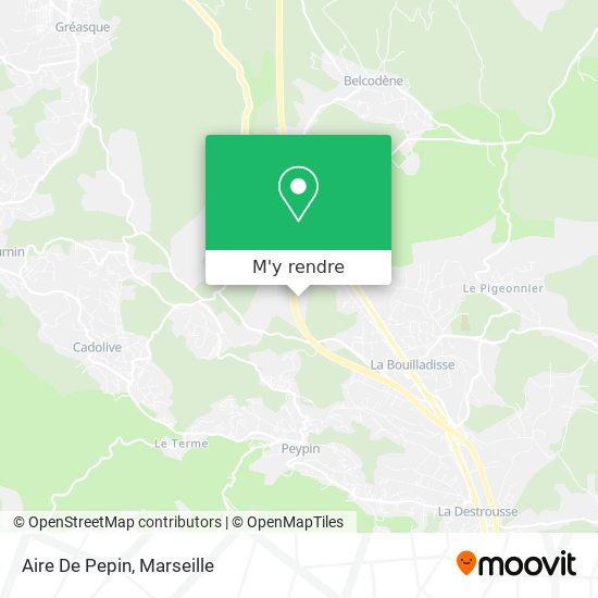 Aire De Pepin plan