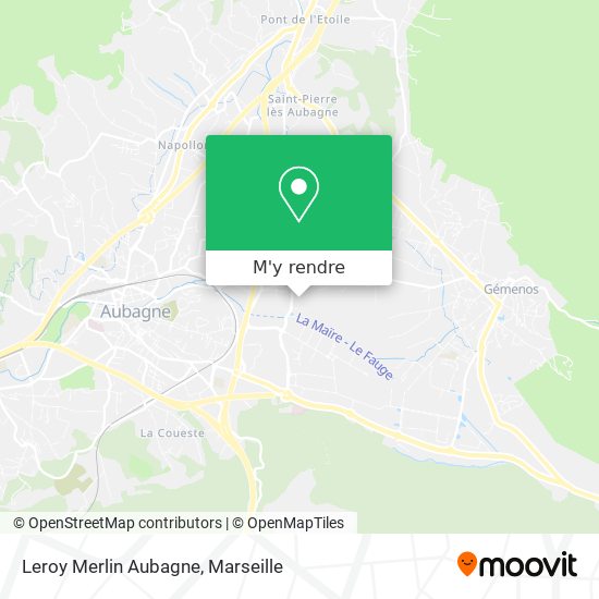 Leroy Merlin Aubagne plan