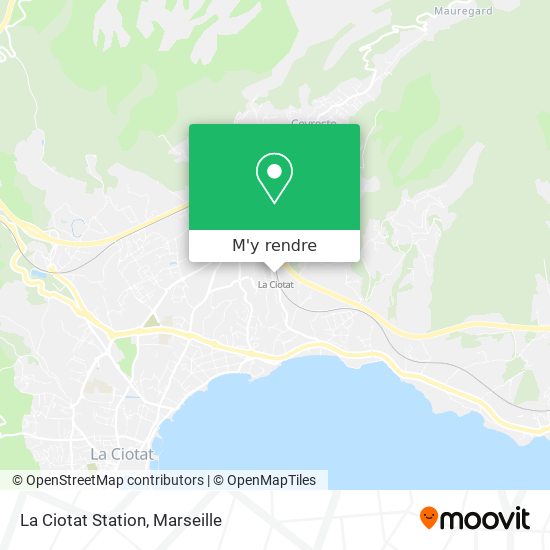 La Ciotat Station plan