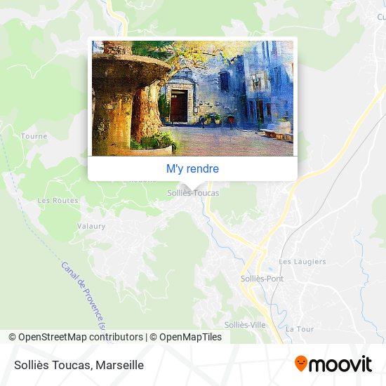 Solliès Toucas plan
