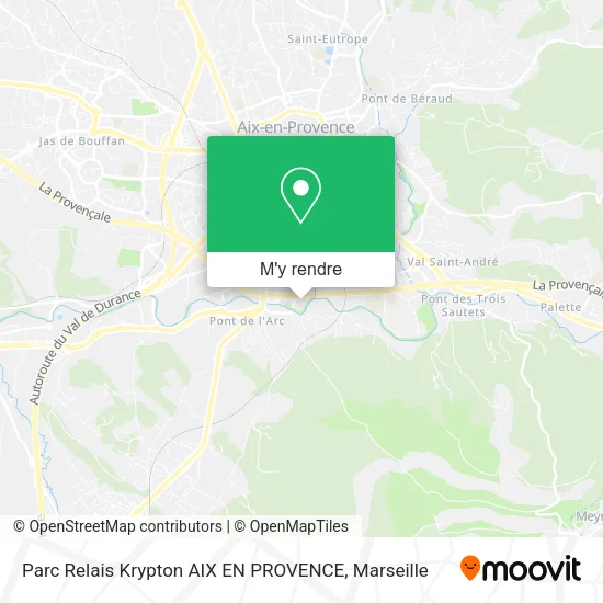 Parc Relais Krypton AIX EN PROVENCE plan