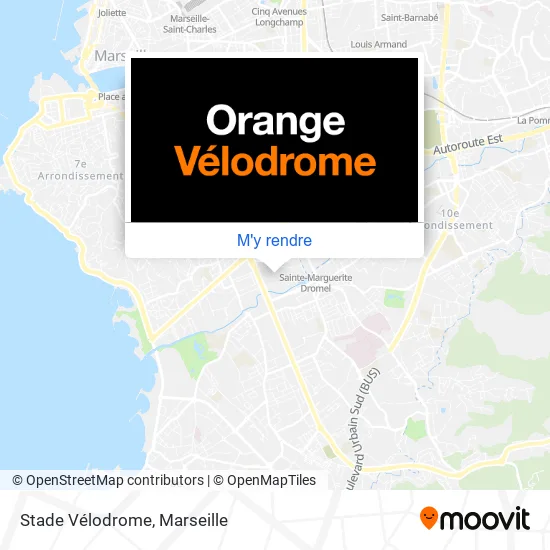 Stade Vélodrome plan