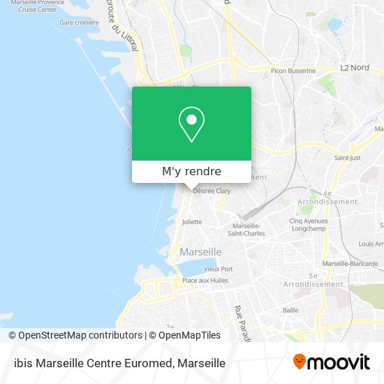 ibis Marseille Centre Euromed plan