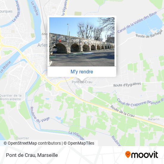 Pont de Crau plan