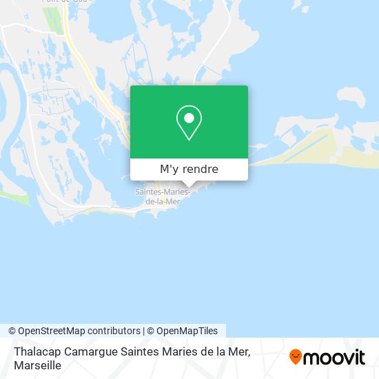 Thalacap Camargue Saintes Maries de la Mer plan