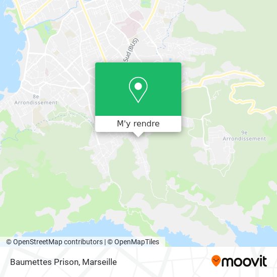 Baumettes Prison plan