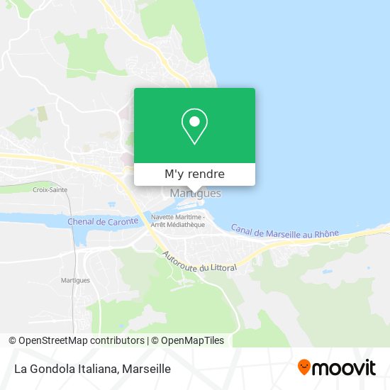 La Gondola Italiana plan