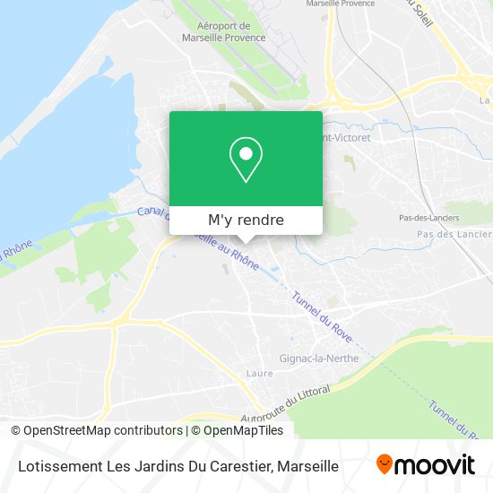 Lotissement Les Jardins Du Carestier plan