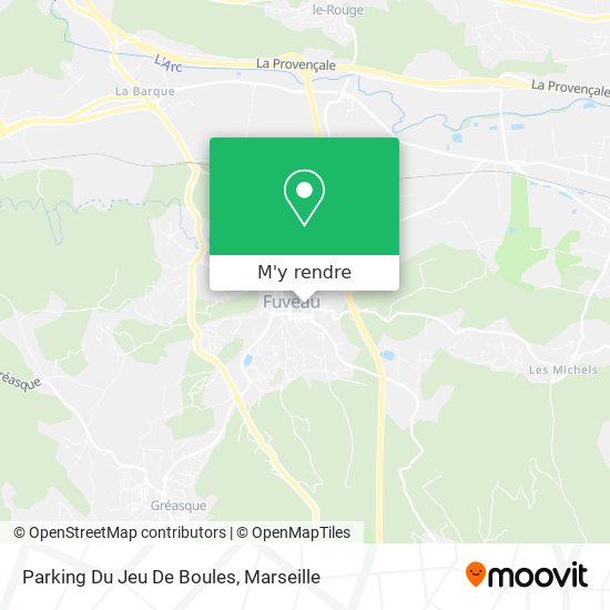 Parking Du Jeu De Boules plan