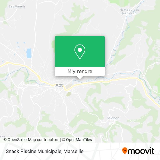 Snack Piscine Municipale plan