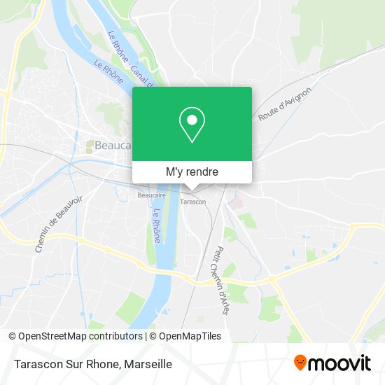 Tarascon Sur Rhone plan