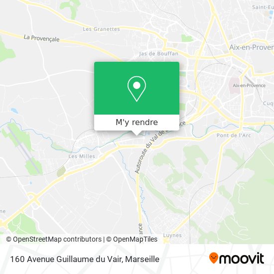 160 Avenue Guillaume du Vair plan