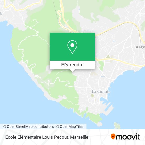 École Élémentaire Louis Pecout plan
