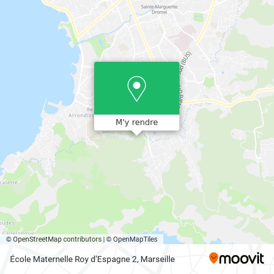 École Maternelle Roy d'Espagne 2 plan