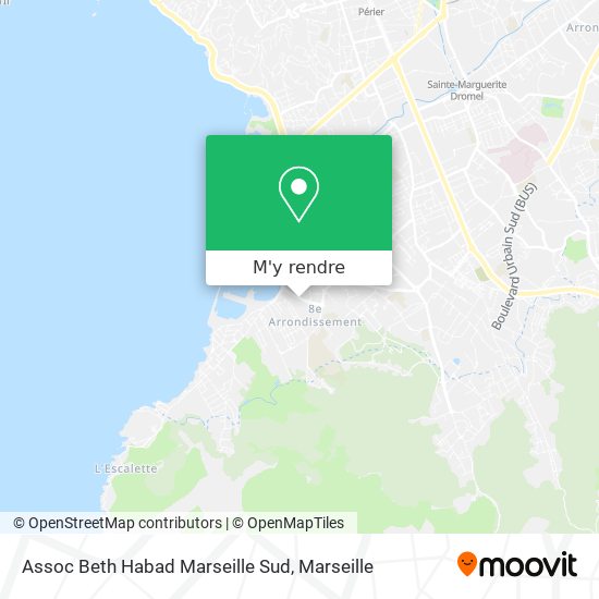 Assoc Beth Habad Marseille Sud plan