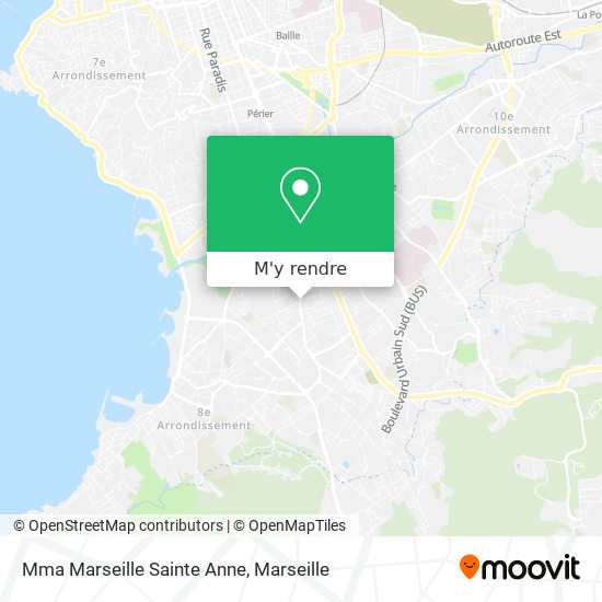 Mma Marseille Sainte Anne plan