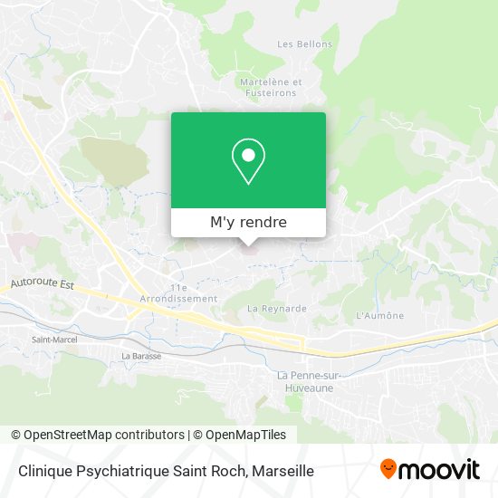 Clinique Psychiatrique Saint Roch plan