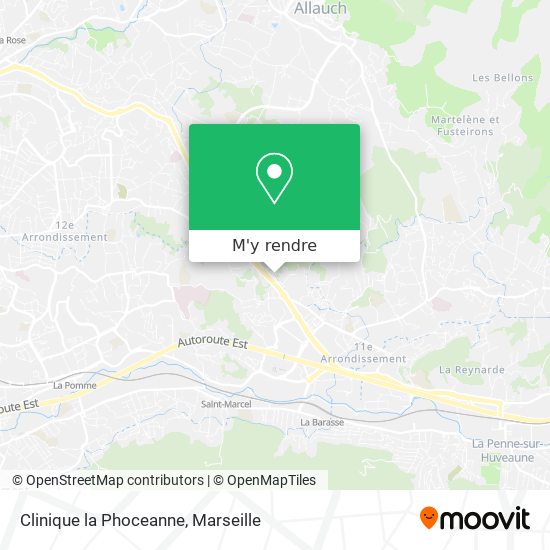 Clinique la Phoceanne plan
