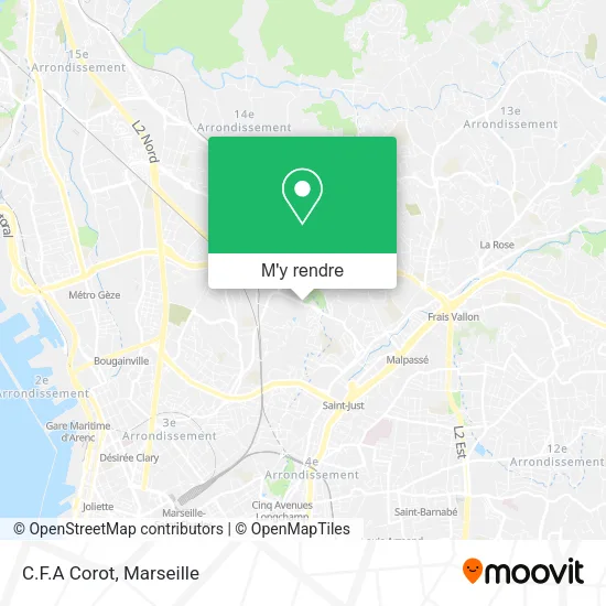 C.F.A Corot plan