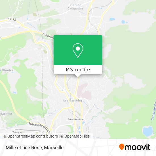 Mille et une Rose plan