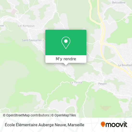 École Élémentaire Auberge Neuve plan