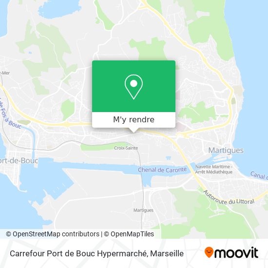 Carrefour Port de Bouc Hypermarché plan