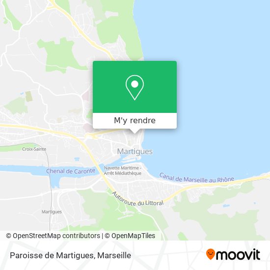 Paroisse de Martigues plan