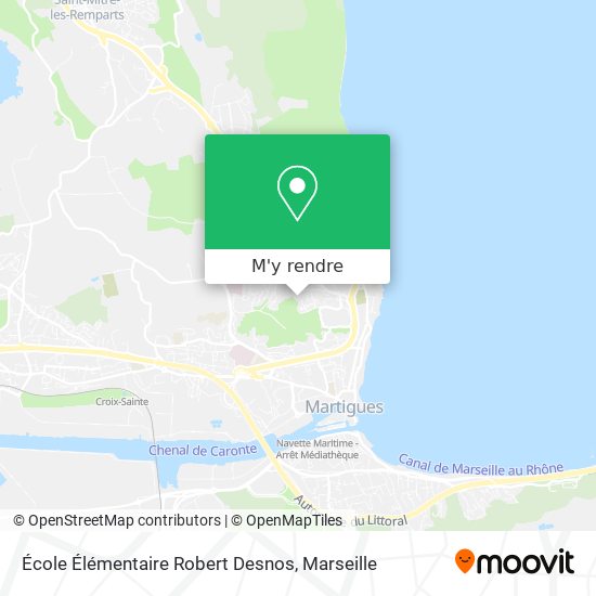 École Élémentaire Robert Desnos plan