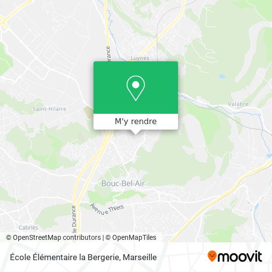 École Élémentaire la Bergerie plan