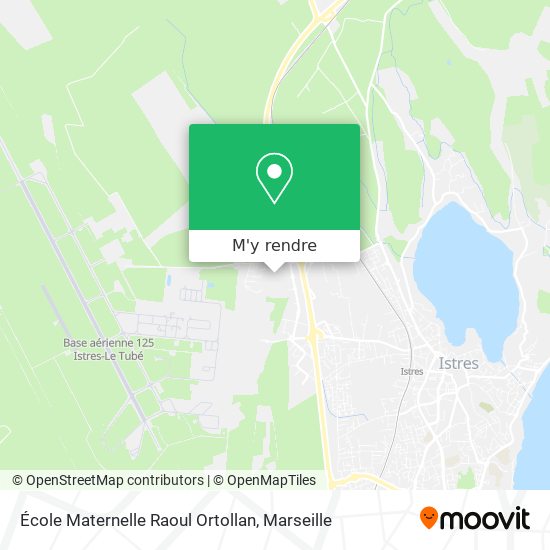 École Maternelle Raoul Ortollan plan
