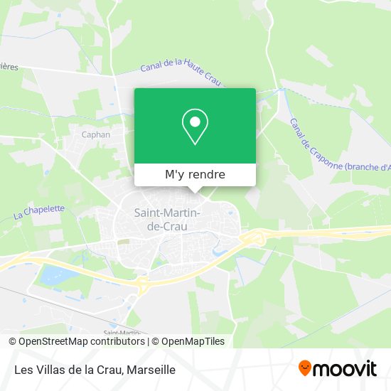Les Villas de la Crau plan
