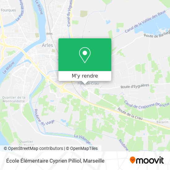 École Élémentaire Cyprien Pilliol plan