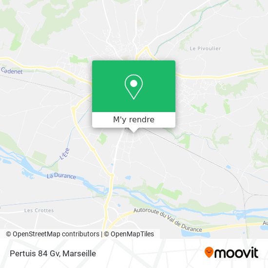 Pertuis 84 Gv plan